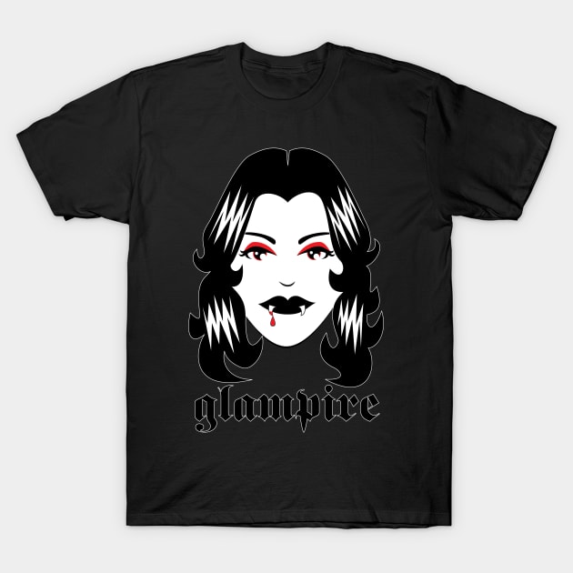 Glampire T-Shirt by psychoandy